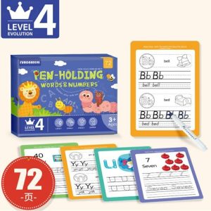 Aa Pen Holding Words & Numbers L4  |  Hands & Eyes Coordination Hands & Eyes Coordination Hands & Eyes Coordination