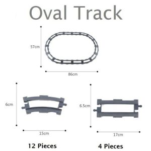 Bbl Oval Track (12 Curve & 4 Straight Tracks)  |  Big Blocks Big Blocks Big Blocks