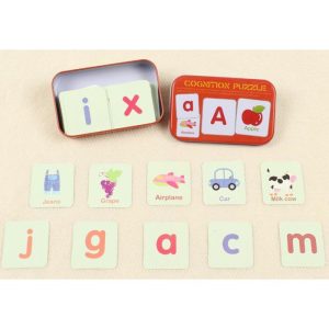 Cognition Puzzle (Alphabets Red)  |  Puzzles Learning Puzzles