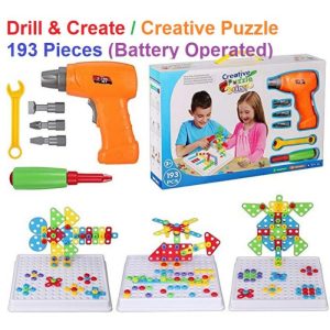 Creative Puzzle 4 In 1  |  Model Building Imaginative Play Model Building