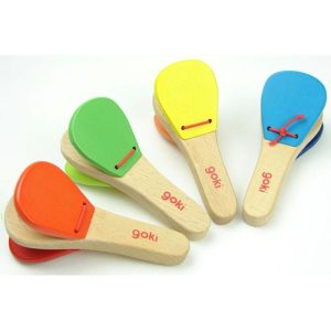 Goki Castanets (Assorted Colors)  |  Musical Learning Musical