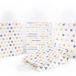 Kr Gift Bag Shapes & Pattern (4 Assorted Designs)  |  Add Ons Add Ons Add Ons