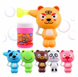 Mini Bubble Gun – Animals (Assorted Designs)  |  Outdoor Fun & Sports Outdoor Outdoor Fun & Sports