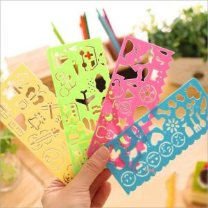 Mini Stencil Set (4 Pieces)  |  Stationery Learning Stationery