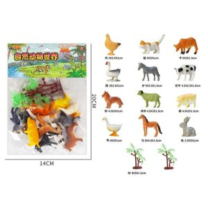 Plastic Figurines Farm Set (Small)  |  Plastic Figurines Imaginative Play Plastic Figurines