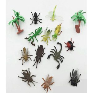 Plastic Figurines Insect Set (Small)  |  Plastic Figurines Imaginative Play Plastic Figurines