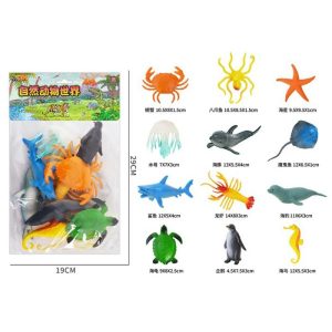 Plastic Figurines Ocean Set (Medium)  |  Plastic Figurines Imaginative Play Plastic Figurines