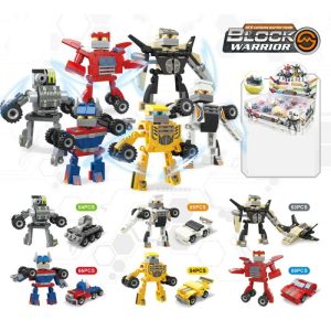 Sm Capsule Toys Block Warriors (6 Designs)  |  Capsule Toys Capsule Toys Capsule Toys