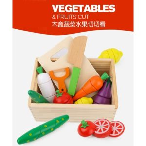 Wooden Box Vegetables & Fruit  |  Culinary Culinary Culinary