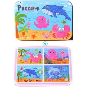 4 In 1 Puzzles (Ocean)  |  Puzzles Learning Puzzles