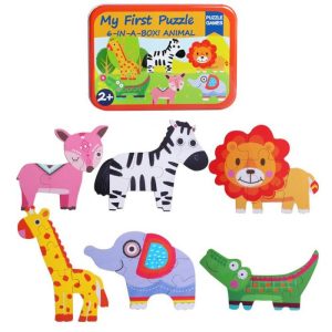 6 In A Box Puzzle Games (Animal)  |  Puzzles Learning Puzzles