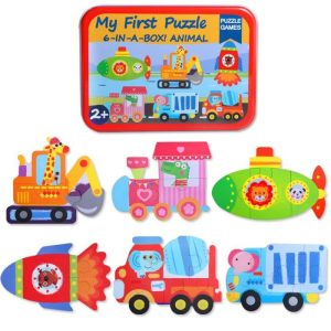 6 In A Box Puzzle Games (Transport A)  |  Puzzles Learning Puzzles